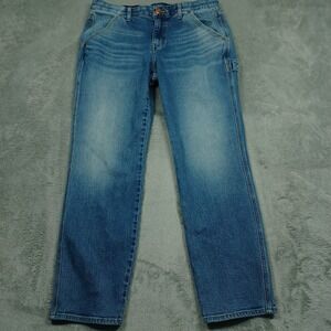 Jag Jeans Womens 12 Blue Denim Carter Girlfriend Pockets Casual‎ Light Wash